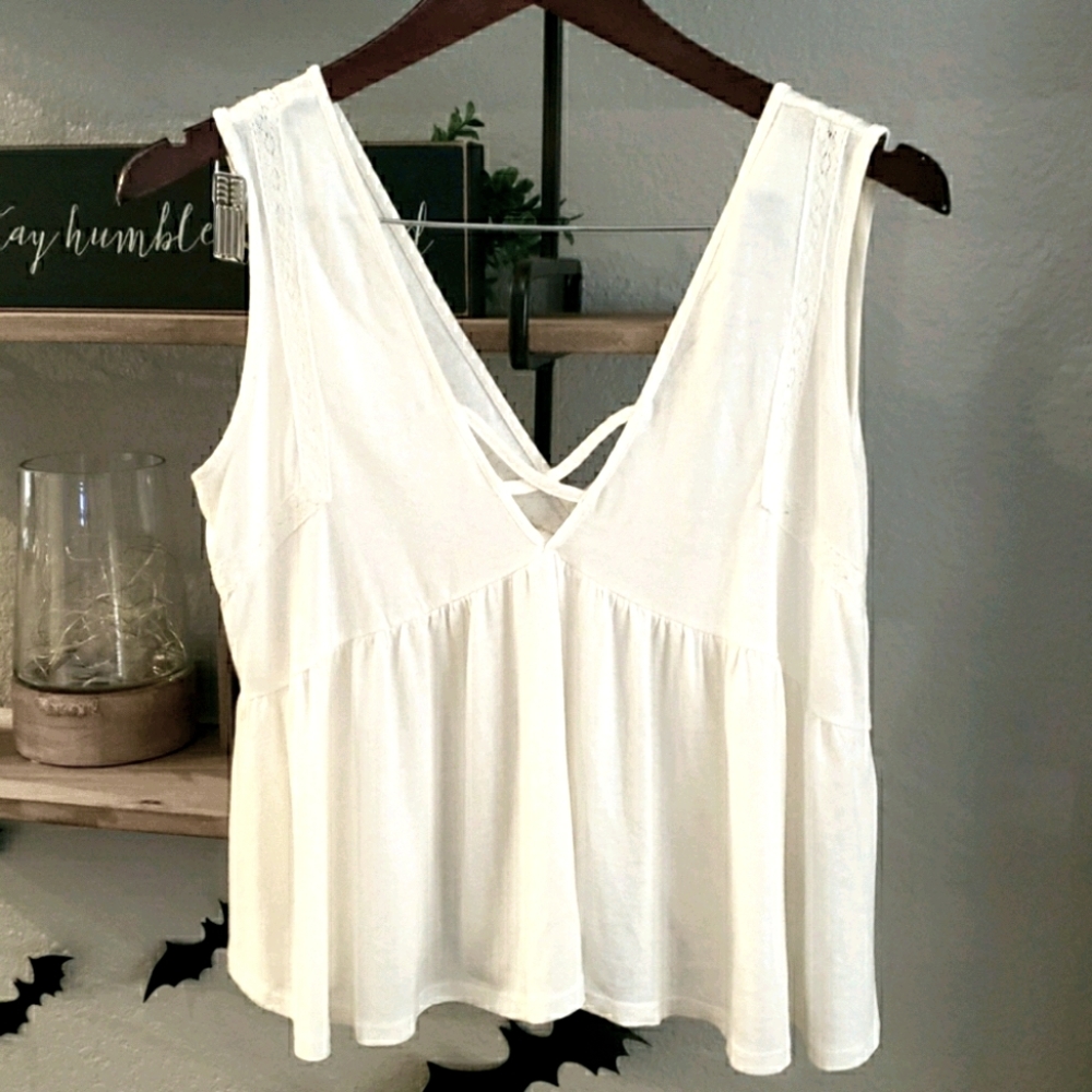 Peplum Tank